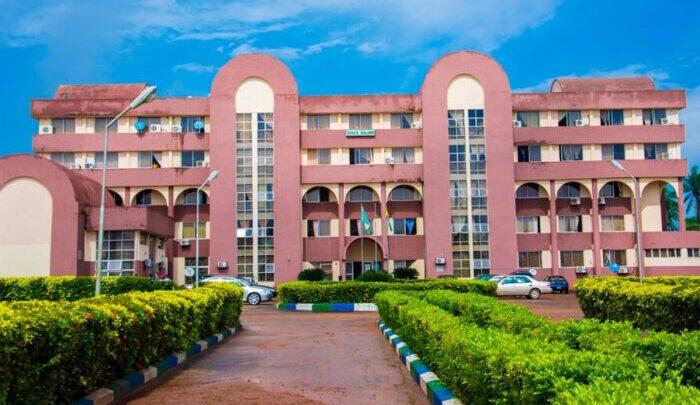 Prince Abubakar Audu University campus building in Anyigba